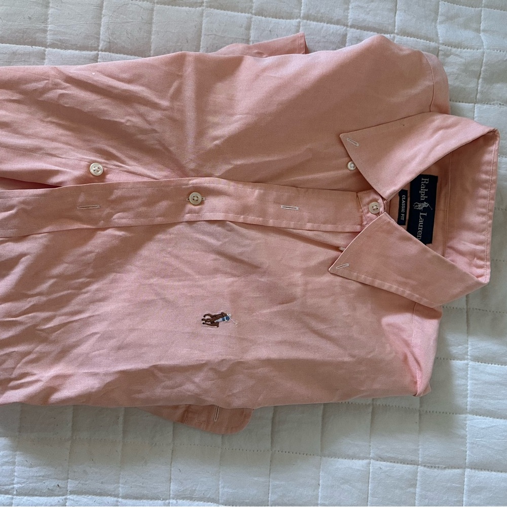 Ralph Lauren Men's Pink Shirt